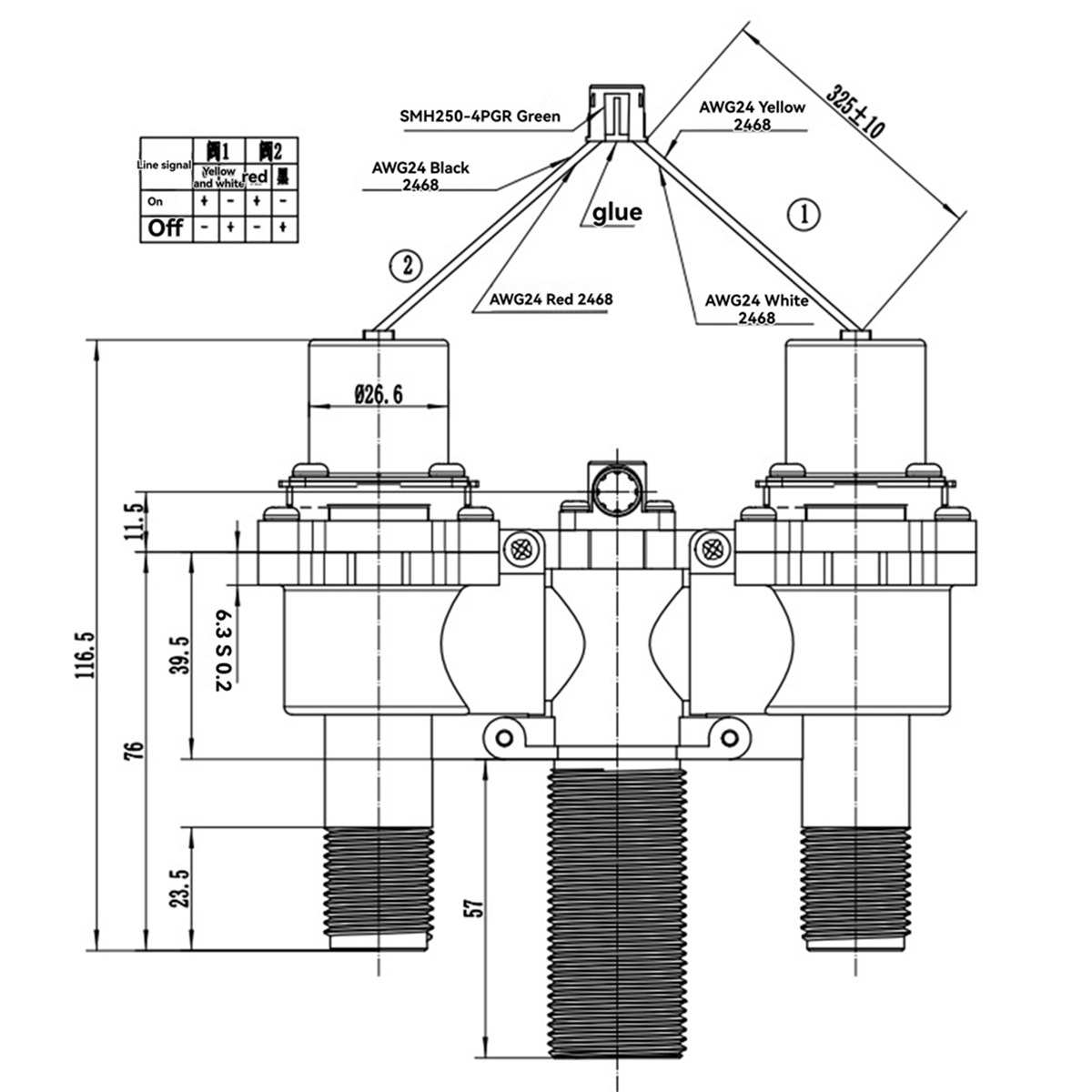 Toilet Flush Valve - ABNJ الذكية المرحاض الملف اللولبي صمام