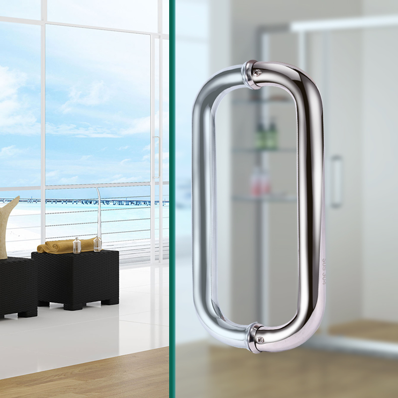 زوج من مقابض الأبواب الزجاجية  - مراجعة Home Improvement Ideas وسعره