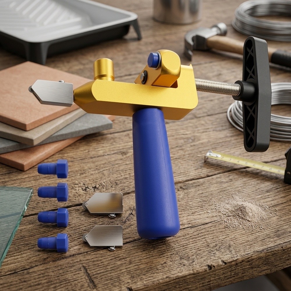 أداة متكاملة 2 في 1 لقطع وتكسي - مراجعة Tile Cutter Scoring وسعره