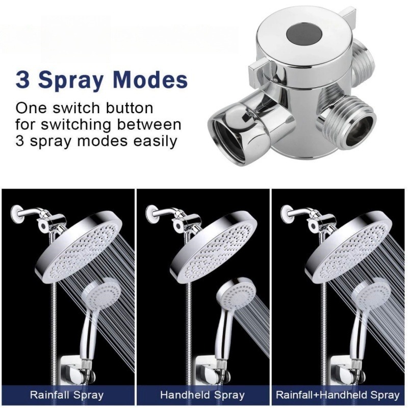صمام تحويل G1/2 الفاصل 2 أو 3  - مراجعة Toilet Flush Valve وسعره